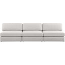  Manufacturer Color_Beige -- Meridian Beckham Stationary Fabric Sofa IMAGE 5