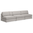  Manufacturer Color_Beige -- Meridian Beckham Stationary Fabric Sofa IMAGE 7