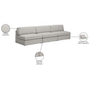  Manufacturer Color_Beige -- Meridian Beckham Stationary Fabric Sofa IMAGE 8