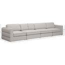  Manufacturer Color_Beige -- Meridian Beckham Stationary Fabric Sofa IMAGE 7