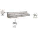  Manufacturer Color_Beige -- Meridian Beckham Stationary Fabric Sofa IMAGE 8