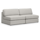  Manufacturer Color_Beige -- Meridian Beckham Stationary Fabric Sofa IMAGE 1