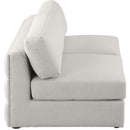 Manufacturer Color_Beige -- Meridian Beckham Stationary Fabric Sofa IMAGE 4