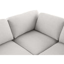  Manufacturer Color_Beige -- Meridian Beckham Fabric 4 pc Sectional IMAGE 12