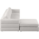  Manufacturer Color_Beige -- Meridian Beckham Fabric 4 pc Sectional IMAGE 8