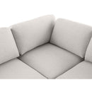  Manufacturer Color_Beige -- Meridian Beckham Fabric 5 pc Sectional IMAGE 12