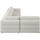  Manufacturer Color_Beige -- Meridian Beckham Fabric 5 pc Sectional IMAGE 7