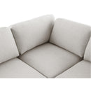  Manufacturer Color_Beige -- Meridian Beckham Fabric 6 pc Sectional IMAGE 6