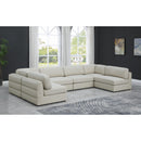  Manufacturer Color_Beige -- Meridian Beckham Fabric 6 pc Sectional IMAGE 2