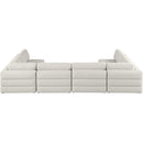  Manufacturer Color_Beige -- Meridian Beckham Fabric 6 pc Sectional IMAGE 3