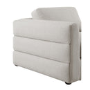  Manufacturer Color_Beige -- Meridian Beckham Fabric 7 pc Sectional IMAGE 6