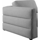  Manufacturer Color_Grey -- Beckham 152" Grey Linen Textured Fabric Upholstered 5 pc Modular Sectional IMAGE 11