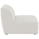  Manufacturer Color_Cream -- Meridian Miramar Stationary Fabric Chair IMAGE 5