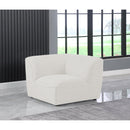  Manufacturer Color_Cream -- Meridian Miramar Stationary Fabric Chair IMAGE 2