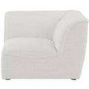  Manufacturer Color_Cream -- Meridian Miramar Stationary Fabric Chair IMAGE 4