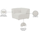  Manufacturer Color_Cream -- Meridian Miramar Stationary Fabric Chair IMAGE 8