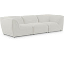  Manufacturer Color_Cream -- Meridian Miramar Stationary Fabric Sofa IMAGE 1