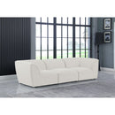  Manufacturer Color_Cream -- Meridian Miramar Stationary Fabric Sofa IMAGE 2