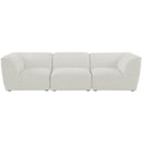  Manufacturer Color_Cream -- Meridian Miramar Stationary Fabric Sofa IMAGE 4