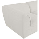  Manufacturer Color_Cream -- Meridian Miramar Stationary Fabric Sofa IMAGE 6