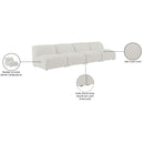  Manufacturer Color_Cream -- Meridian Miramar Stationary Fabric Sofa IMAGE 9