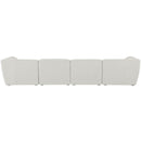  Manufacturer Color_Cream -- Meridian Miramar Stationary Fabric Sofa IMAGE 3