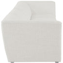  Manufacturer Color_Cream -- Meridian Miramar Stationary Fabric Sofa IMAGE 5
