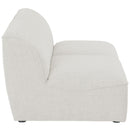  Manufacturer Color_Cream -- Meridian Miramar Stationary Fabric Sofa IMAGE 5