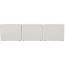  Manufacturer Color_Cream -- Meridian Miramar Stationary Fabric Sofa IMAGE 3