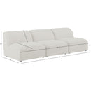  Manufacturer Color_Cream -- Meridian Miramar Stationary Fabric Sofa IMAGE 8