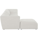  Manufacturer Color_Cream -- Meridian Miramar Fabric 5 pc Sectional IMAGE 9