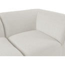  Manufacturer Color_Cream -- Meridian Miramar Fabric 5 pc Sectional IMAGE 6