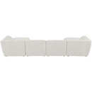  Manufacturer Color_Cream -- Meridian Miramar Fabric 6 pc Sectional IMAGE 3