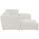  Manufacturer Color_Cream -- Meridian Miramar Fabric 6 pc Sectional IMAGE 5