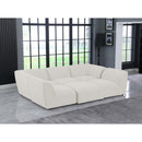  Manufacturer Color_Cream -- Meridian Miramar Fabric 6 pc Sectional IMAGE 2