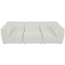 Manufacturer Color_Cream -- Meridian Miramar Fabric 6 pc Sectional IMAGE 4