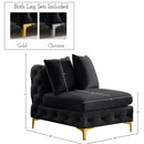  Manufacturer Color_Black -- Meridian Tremblay Stationary Fabric Chair IMAGE 15