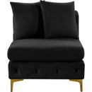  Manufacturer Color_Black -- Meridian Tremblay Stationary Fabric Chair IMAGE 5