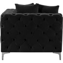  Manufacturer Color_Black -- Meridian Tremblay Stationary Fabric Chair IMAGE 10