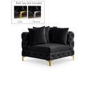  Manufacturer Color_Black -- Meridian Tremblay Stationary Fabric Chair IMAGE 1