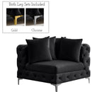  Manufacturer Color_Black -- Meridian Tremblay Stationary Fabric Chair IMAGE 2