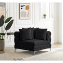  Manufacturer Color_Black -- Meridian Tremblay Stationary Fabric Chair IMAGE 4