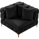  Manufacturer Color_Black -- Meridian Tremblay Stationary Fabric Chair IMAGE 5