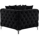  Manufacturer Color_Black -- Meridian Tremblay Stationary Fabric Chair IMAGE 8