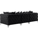  Manufacturer Color_Black -- Meridian Tremblay Stationary Fabric Sofa IMAGE 10