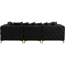  Manufacturer Color_Black -- Meridian Tremblay Stationary Fabric Sofa IMAGE 11