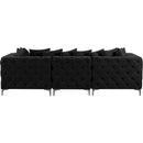  Manufacturer Color_Black -- Meridian Tremblay Stationary Fabric Sofa IMAGE 12