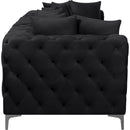  Manufacturer Color_Black -- Meridian Tremblay Stationary Fabric Sofa IMAGE 14