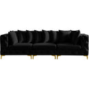  Manufacturer Color_Black -- Meridian Tremblay Stationary Fabric Sofa IMAGE 5