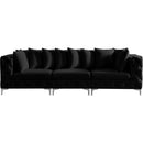  Manufacturer Color_Black -- Meridian Tremblay Stationary Fabric Sofa IMAGE 6
